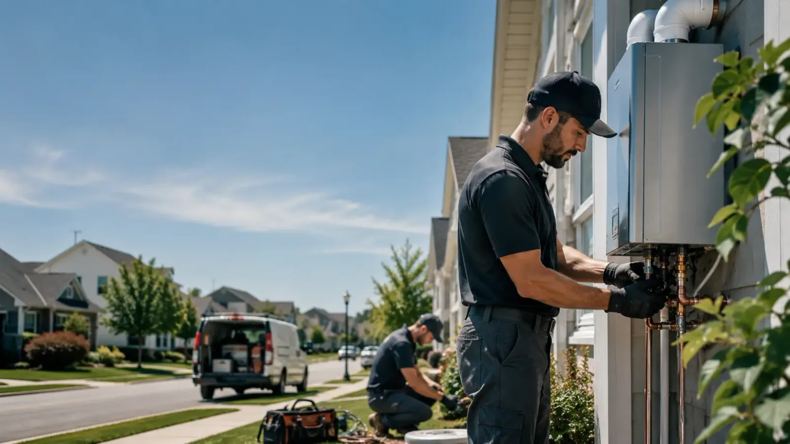 Tankless Water Heater Installation in Victoria, VA